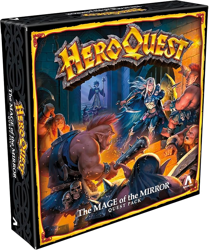 Heroquest The Mage of The Mirror Quest Pack Roleplaying Game for Ages 14+ Requires HeroQuest Game System to Play