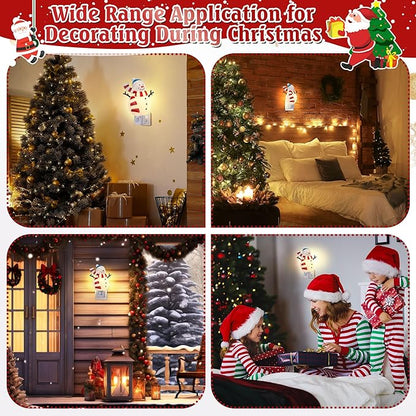 Christmas Decoration Snowman Night Light Plug in, 120V C7 LED Xmas Wall Plug in Nightlights, Christmas Night Light Decor for Bedroom Bathroom Kitchen Hallway Stairs
