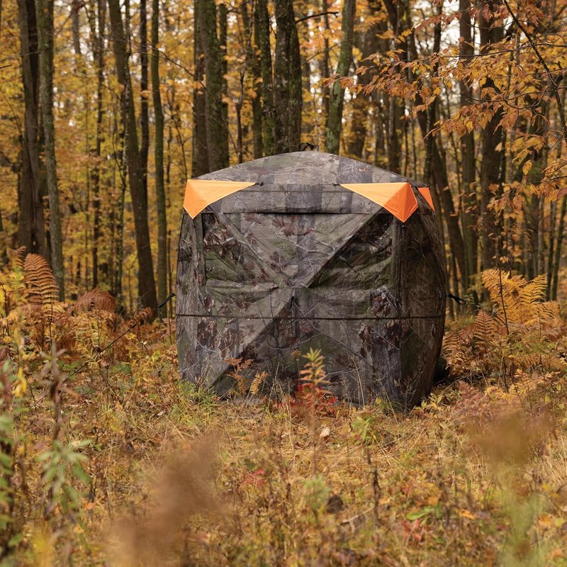 Barronett Blinds® Insight See-Through Hunting Blind - Silent Shooting Windows, 71” x 71” x 68”