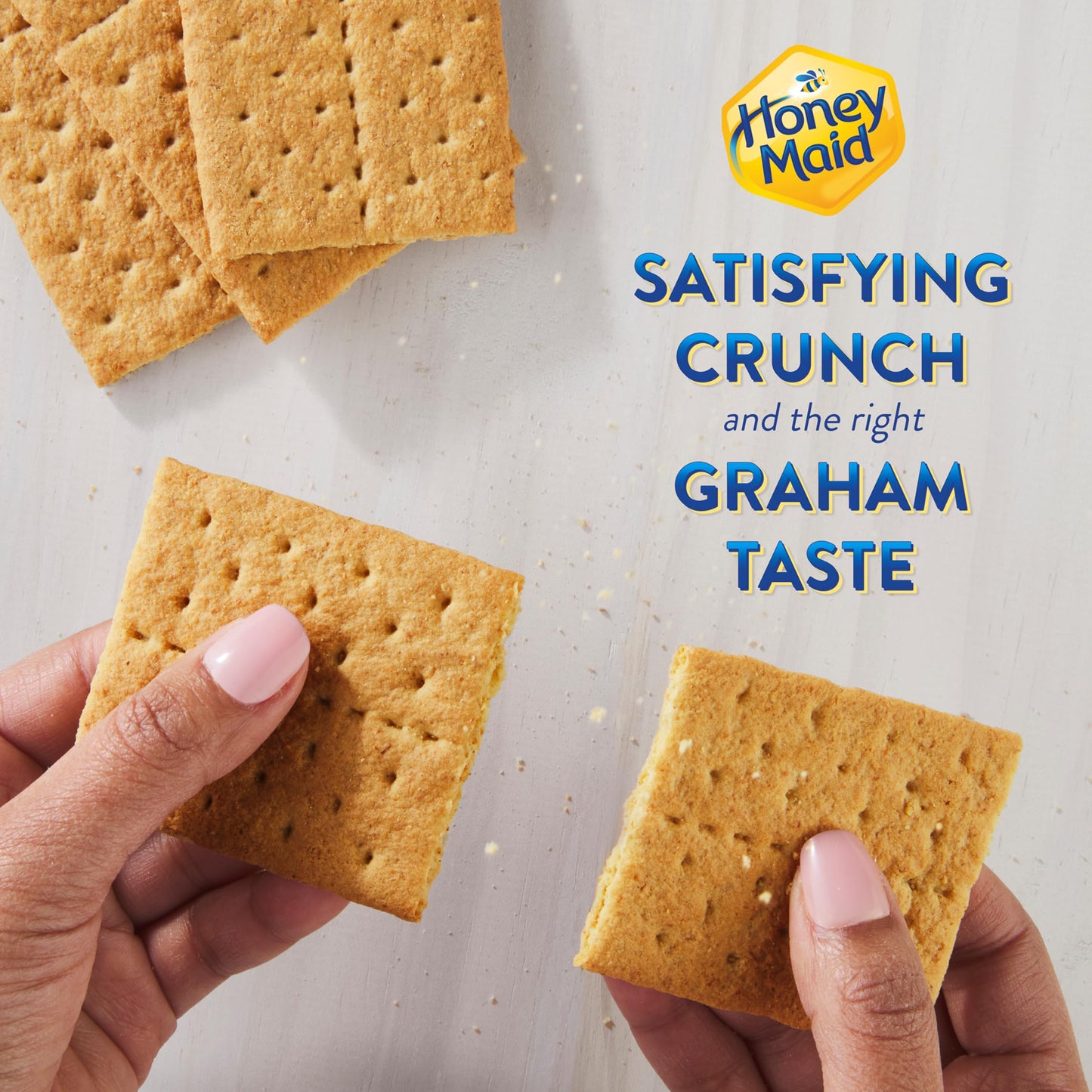HONEY MAID Graham Crackers, Lunch Snacks, Party Size, 28.8 oz