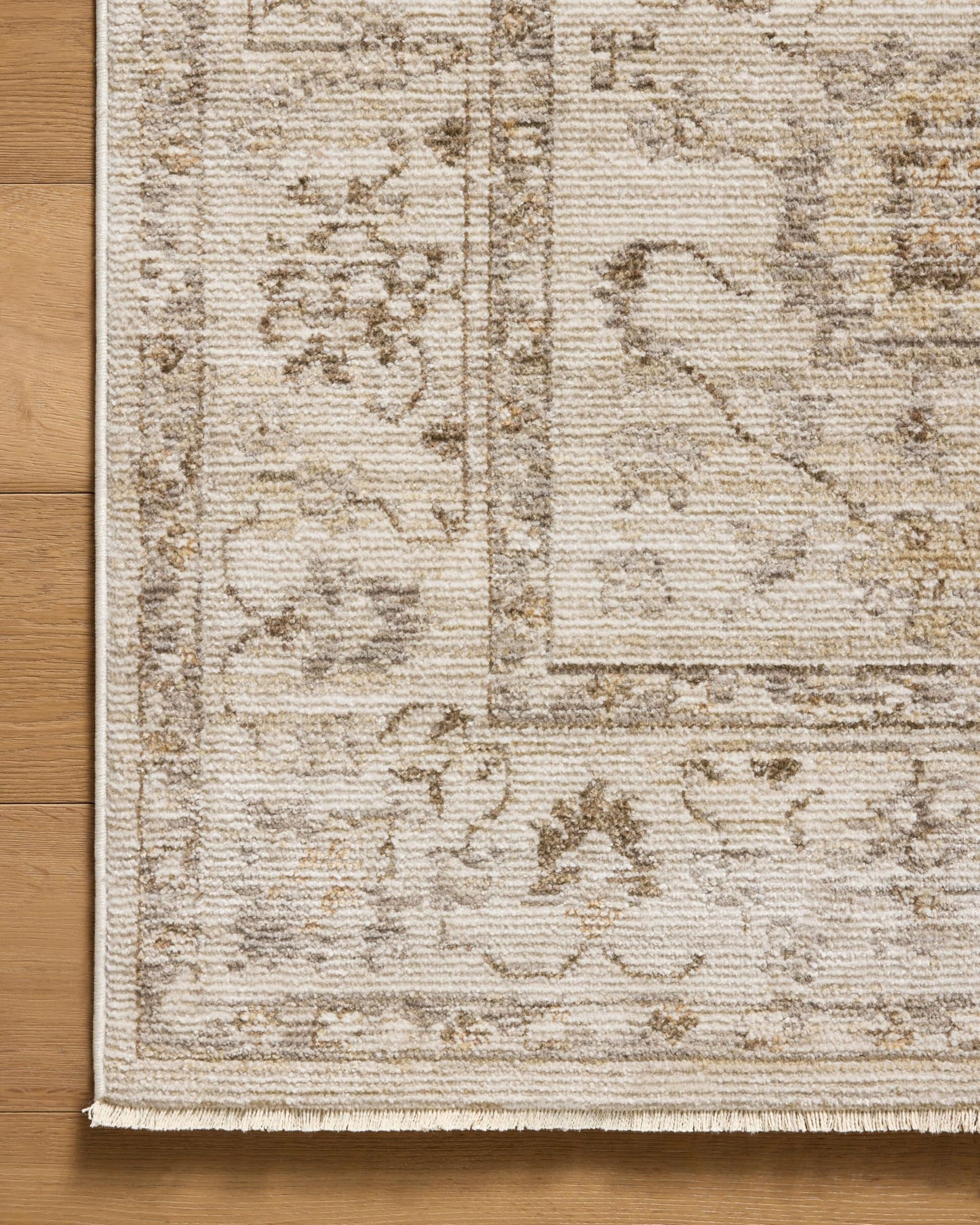 Loloi Magnolia Home by Joanna Gaines Pace Collection PAC-01 Natural/Stone 5'-3" x 7'-6" Area Rug