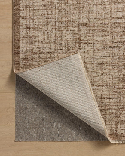 Loloi Winston Collection WIT-01 Earth/Bone 6'-7" x 9'-10", .38" Pile Height, Area Rug, Soft, Durable, Non-Shedding, Easy Clean, Rug for Living Room
