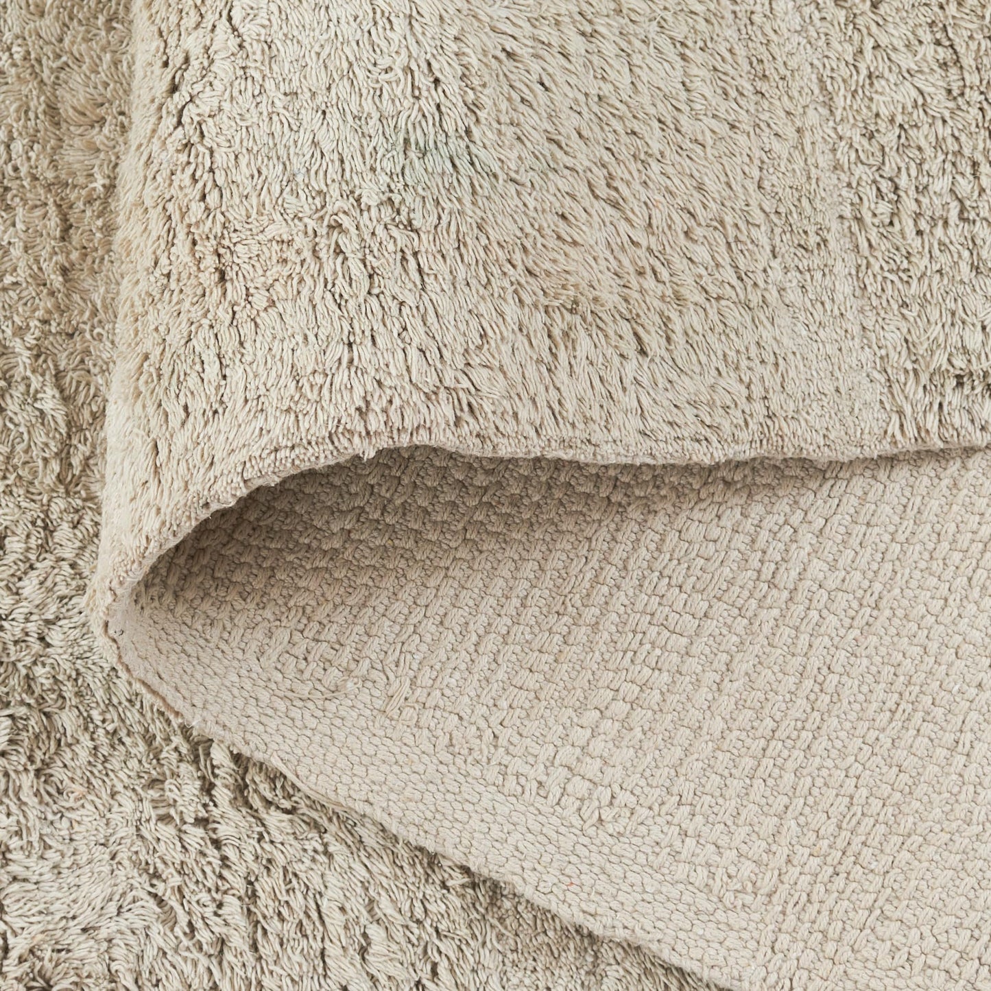 SAFAVIEH Washable Rug Easy Care Collection - 6' x 9', Green, Handmade Cotton, Easy to Clean, Ideal for Living Room, Bedroom, Dining Space (ECR217Y)