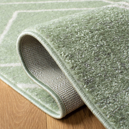 SAFAVIEH Area Rug 8x10 - Adirondack Collection - Large - Sage & Ivory, Modern Geometric Design, Non-Shedding & Easy Cleaning, Ideal for Living Room, Bedroom, Office, Dining Space (ADR241Y)