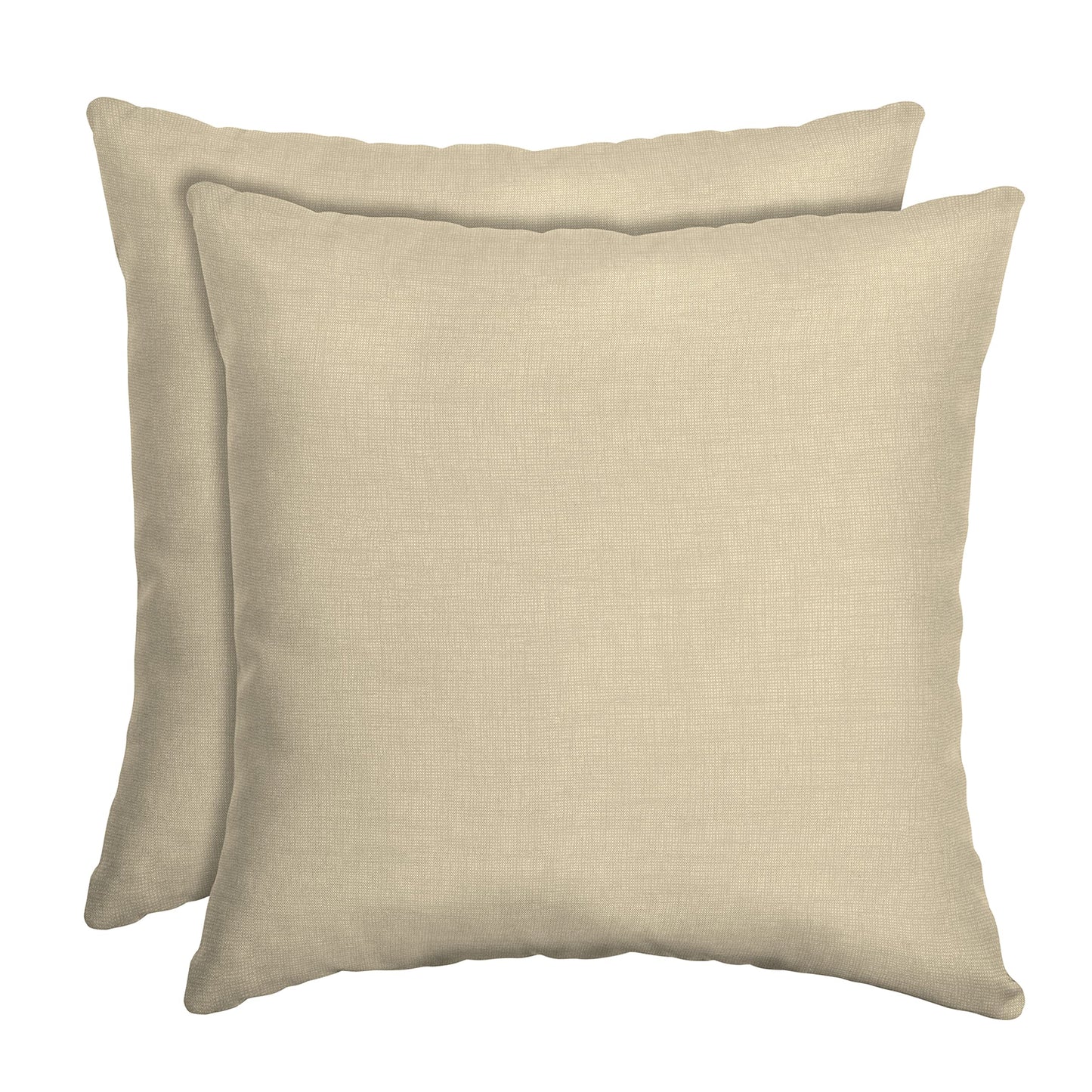 Arden Outdoor Toss Pillow, 2 Pack, 16 x 16, Rain-Proof, Fade Resistant Pistachio Botanical