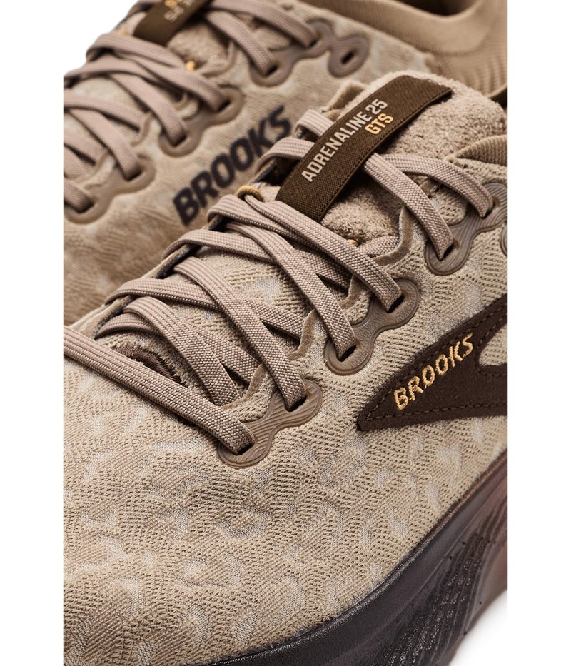 Brooks Womens Adrenaline GTS 25 Griege/Chocolate/Latte 11 Medium