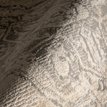 nuLOOM Fable Beige/Grey, 8' x 10', Medallion, Soft and Cozy, High Traffic, Stain Resistant, Easy Clean, Durable Area Rug for Bedroom, Living Room, Dining Space, Den, Foyer, Entryway