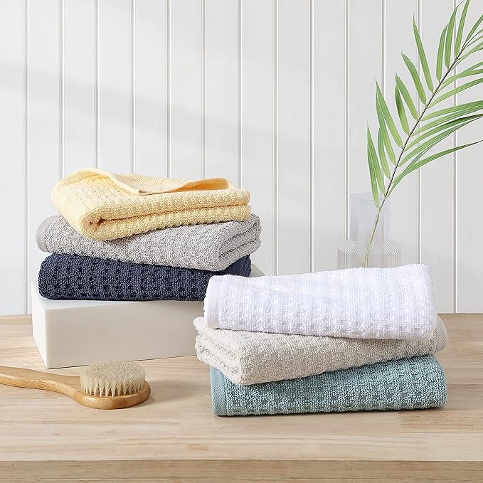 Tommy Bahama- Hand Towel Set, Highly Absorbent Cotton Bathroom Decor, Low