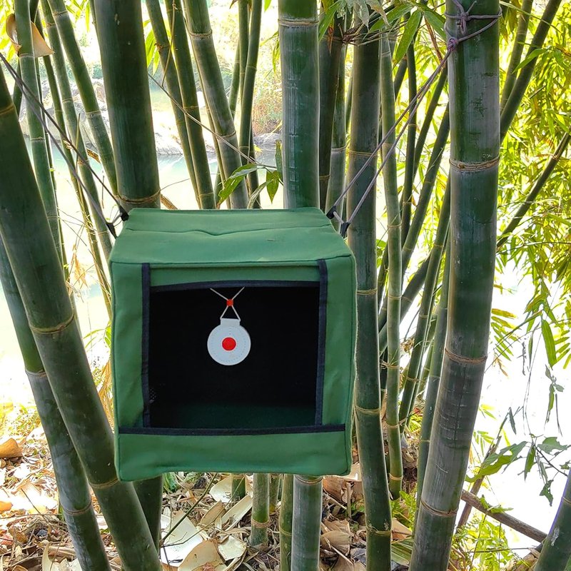 Target Box Practice Game - Wear-Resistant Anti-Slingshot Bulls Eye Silencer | Ideal for Competitive Shooting