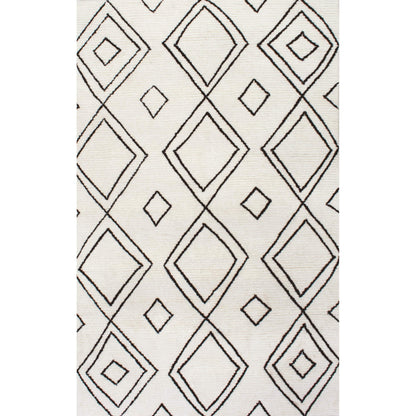 nuLOOM Hand Tufted Dawne Area Rug, 4x6, Natural