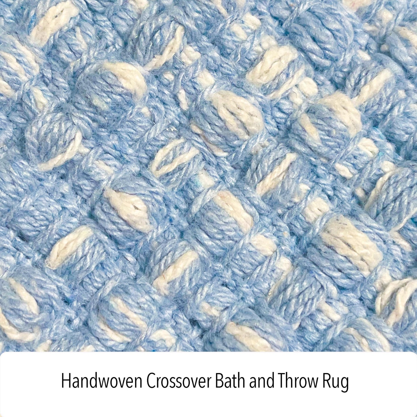 Chardin home Blue & White Reversible Runner Rug, 2x5 feet Machine Washable Cotton Rug, Perfect for hallways, stairwell, Kitchen Bedroom