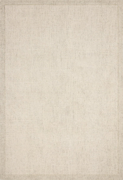 Loloi Magnolia Home by Joanna Gaines Henley Collection HNY-01 Ivory/Smoke 2'-6" x 9'-6" Runner Rug