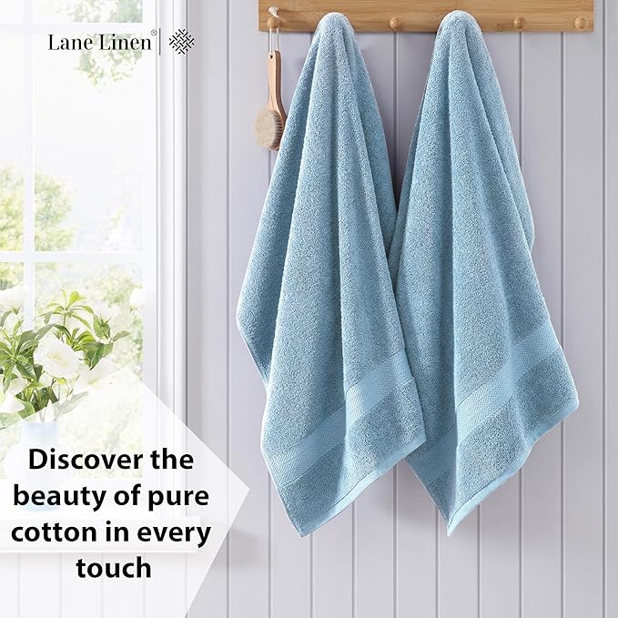 LANE LINEN 100% Ring Spun Cotton Bath Sheets