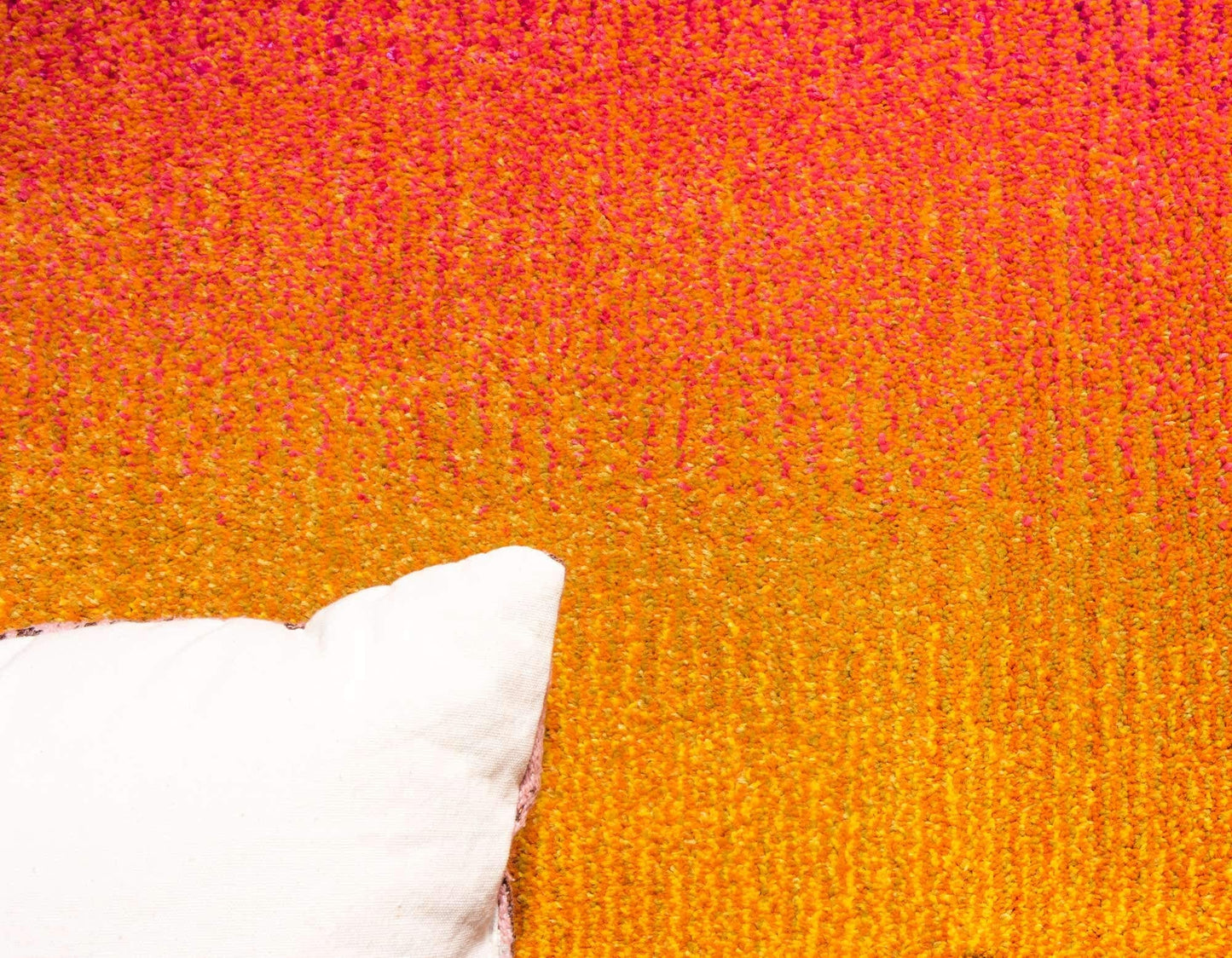 Unique Loom Estrella Collection Colorful, Gradient, Sunset, Abstract, Bright Colors Area Rug (5' 0 x 8' 0 Rectangular, Pink/Gold)