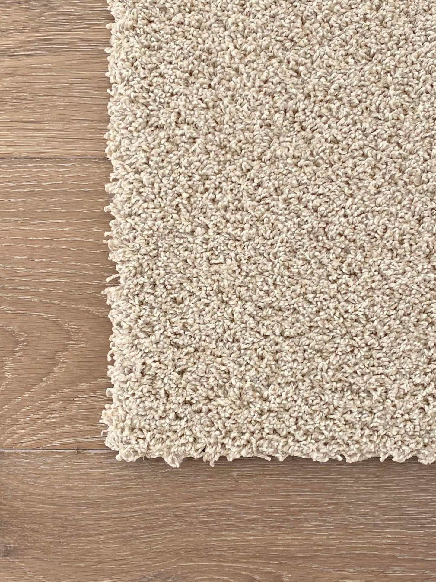 Atelier Luxury Carpet Tiles/Squares (40sf) ($3.1/SF) - Plush - DIY Installation, Seamless Appearance, High-Density Padding, Machine Washable (Light Beige, 40sf (6 Tiles))