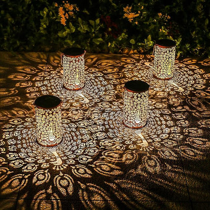 Peacock Solar Lanterns Outdoor Waterproof Hanging Solar Lights Peacock Gifts for Women Men Metal Decorative LED Lanterns for Yard, Patio, Lawn, Tabletop, Pathway, Landscape, Garden Decor