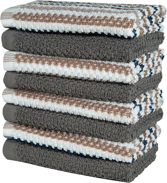 Bumble Premium Dish Cloths Towel 12"x12" | 100% Natural Ring Spun Cotton Tea
