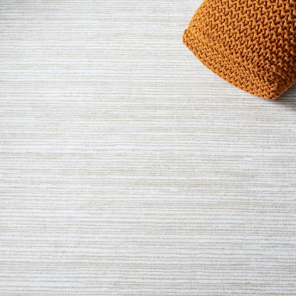 SAFAVIEH Vision Collection Round Rug - 10' Round, Ivory, Modern Ombre Design, Non-Shedding & Easy to Clean, Ideal for Living Room, Bedroom, Dining Space (VSN606J)