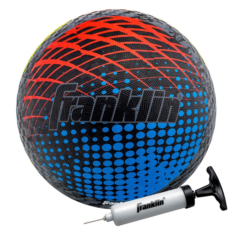 Franklin Sports Mystic Rubber Playground Ball - Kickball, Dodgeball and Four Square Ball - 8.5" Rubber Bouncy Construction - Great for All Playground Games