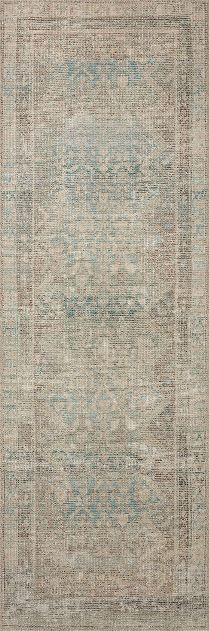 Loloi Angela Rose Aubrey Collection AUB-03 Jade/Natural 10'-0" x 14'-0", .19" Pile Height, Area Rug