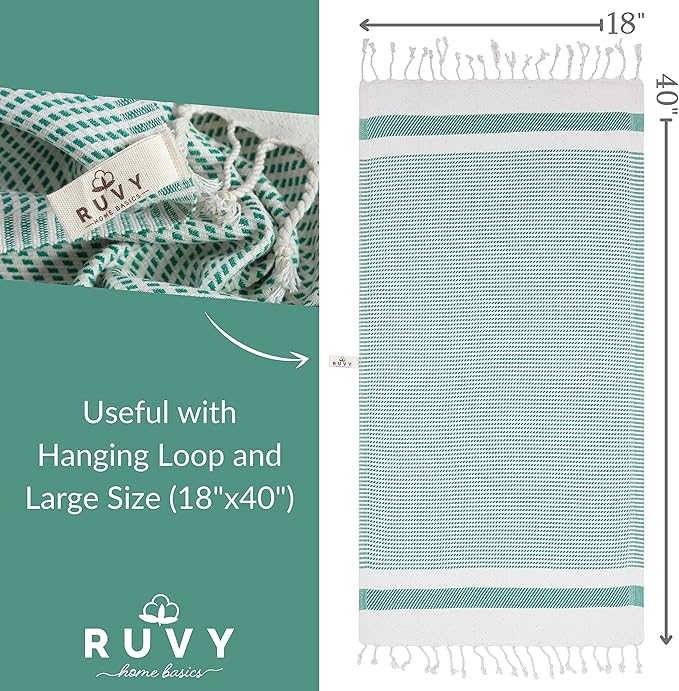 Ruvy Home Basics Turkish Hand Towels