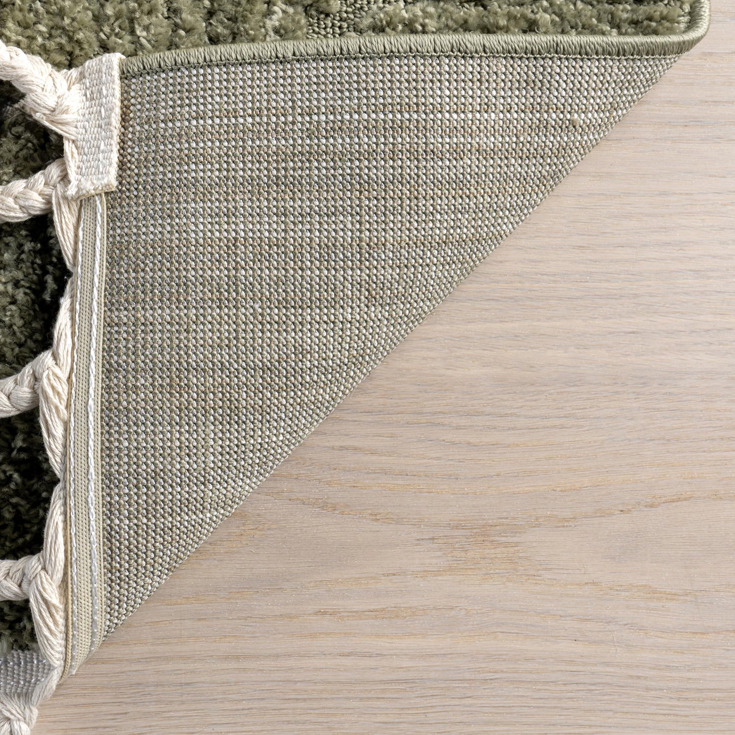 Nuloom Kerry Green, 5'3" x 7'6", Geometric, Soft and Cozy, High Traffic, Stain Resistant, Easy Clean, Durable Area Rug for Bedroom, Living Room, Dining Space, Den, Foyer, Entryway