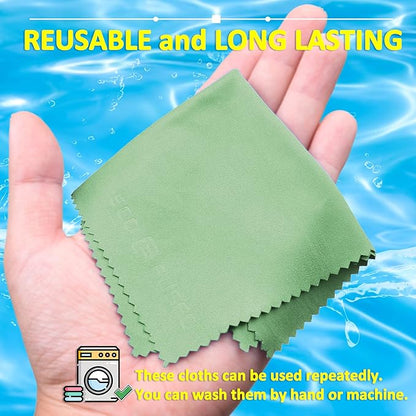 Eco-Fused Microfiber Cleaning Cloths