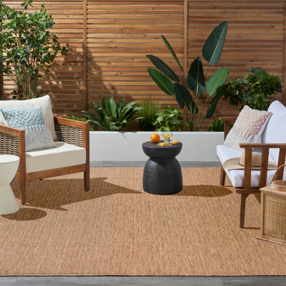 Nourison Home Horizon Indoor/Outdoor Natural 10' x 14' Area Rug - Easy Clean, Non Shedding, Bed Room, Living Room, Dining Room, Kitchen (10' x 14')