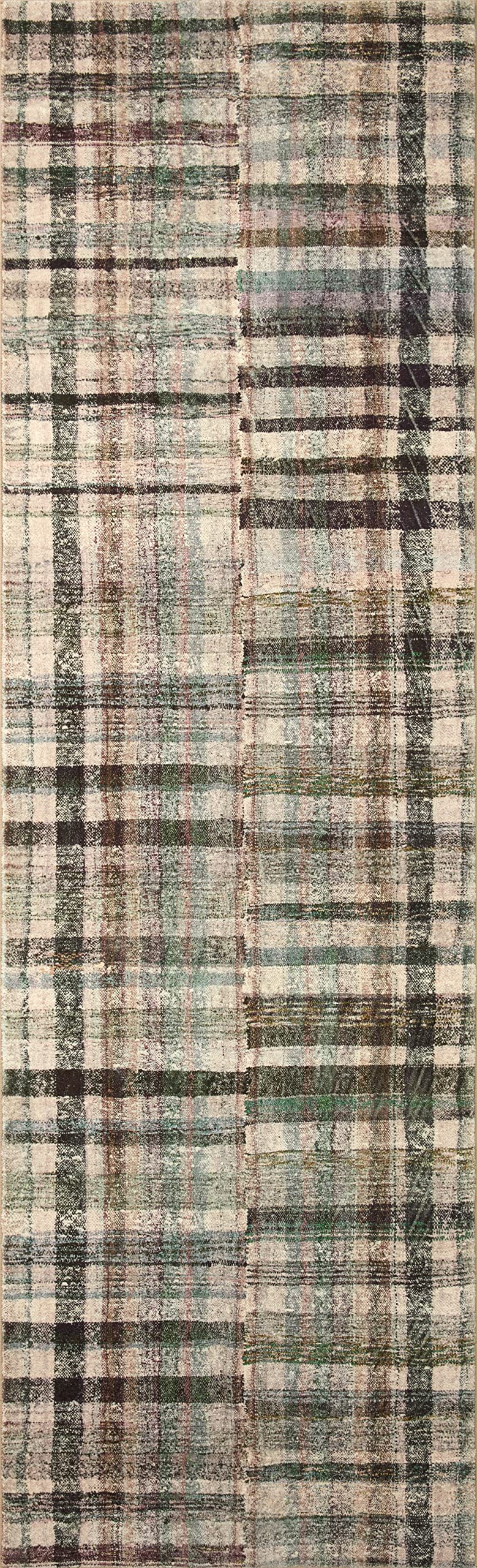 Loloi Chris Loves Julia Humphrey Collection HUM-03 Forest/Multi 5'-0'' x 7'-0'' .38" Pile Height, Area Rug feat. CloudPile