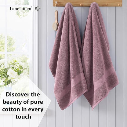 LANE LINEN Premium Bath Towels Set of 4