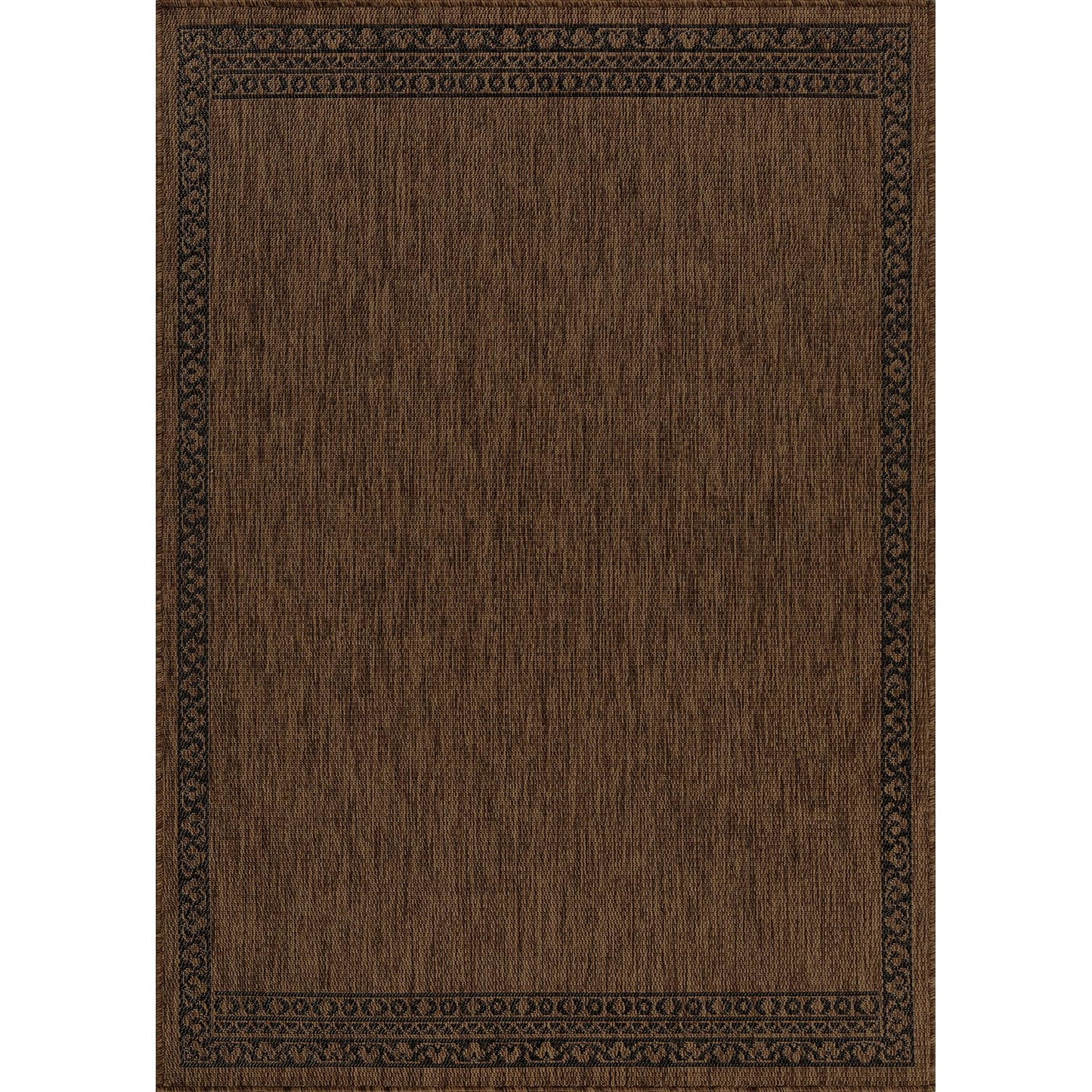 Washable Outdoor Rug 8x10 Modern Area Rugs Outdoor Carpets Bordered Pattern Non Shedding Waterproof Easy Clean Patio Deck Porch Living Room Bedroom Garden RV (8 X 10 Gold)