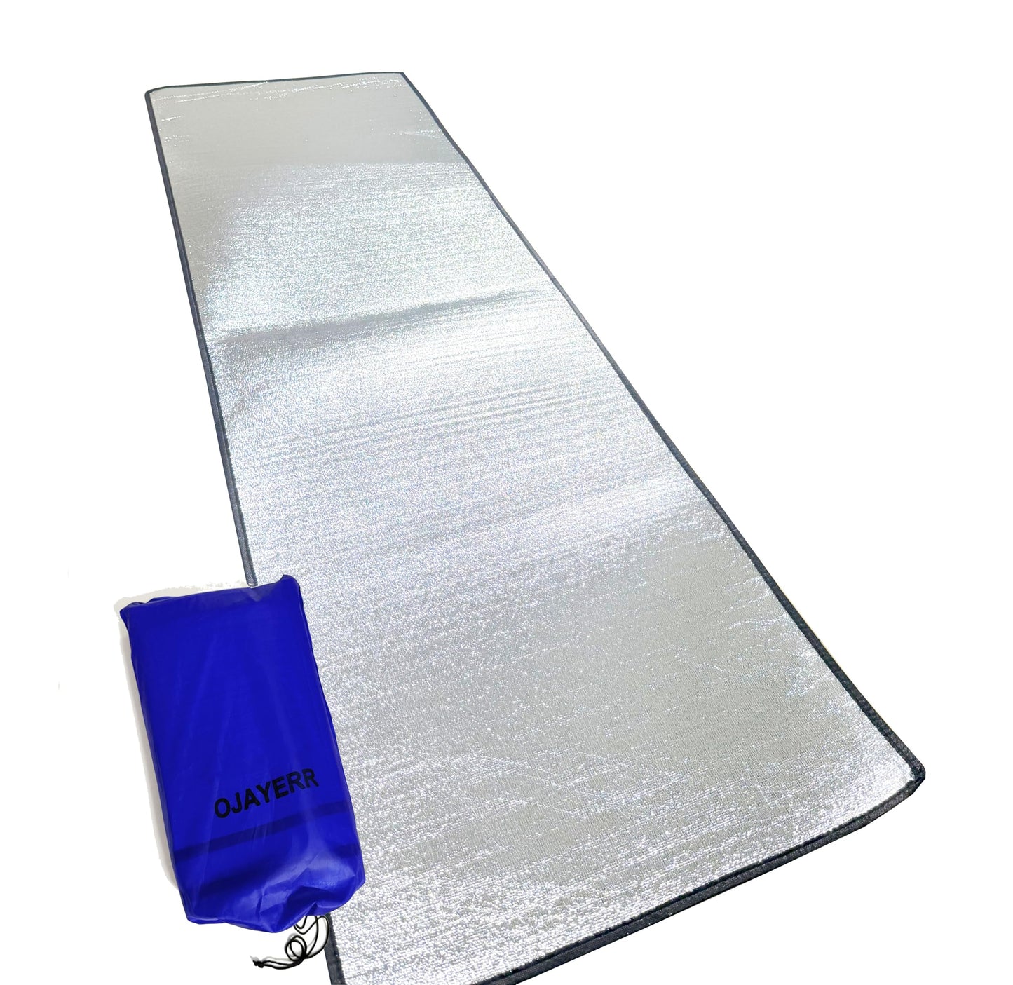 Camping Mat Foam Foil Blanket for Camping Foam Pad Insulating Foil Mat Sleeping Tent Pad Thermal Aluminum Camping mat for Reflecting Heat, 78 x 39 inches