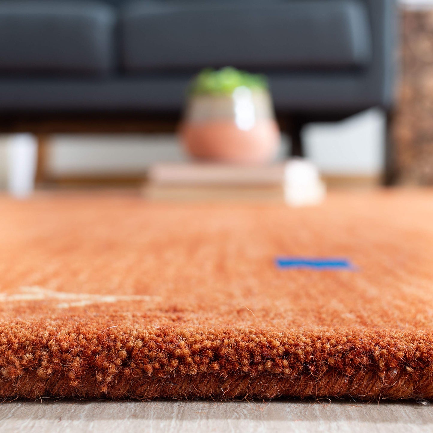 SAFAVIEH Himalaya Collection Accent Rug - 4' x 6', Rust, Handmade Boho Tribal Wool, Ideal for High Traffic Areas in Entryway, Living Room, Bedroom (HIM563P)