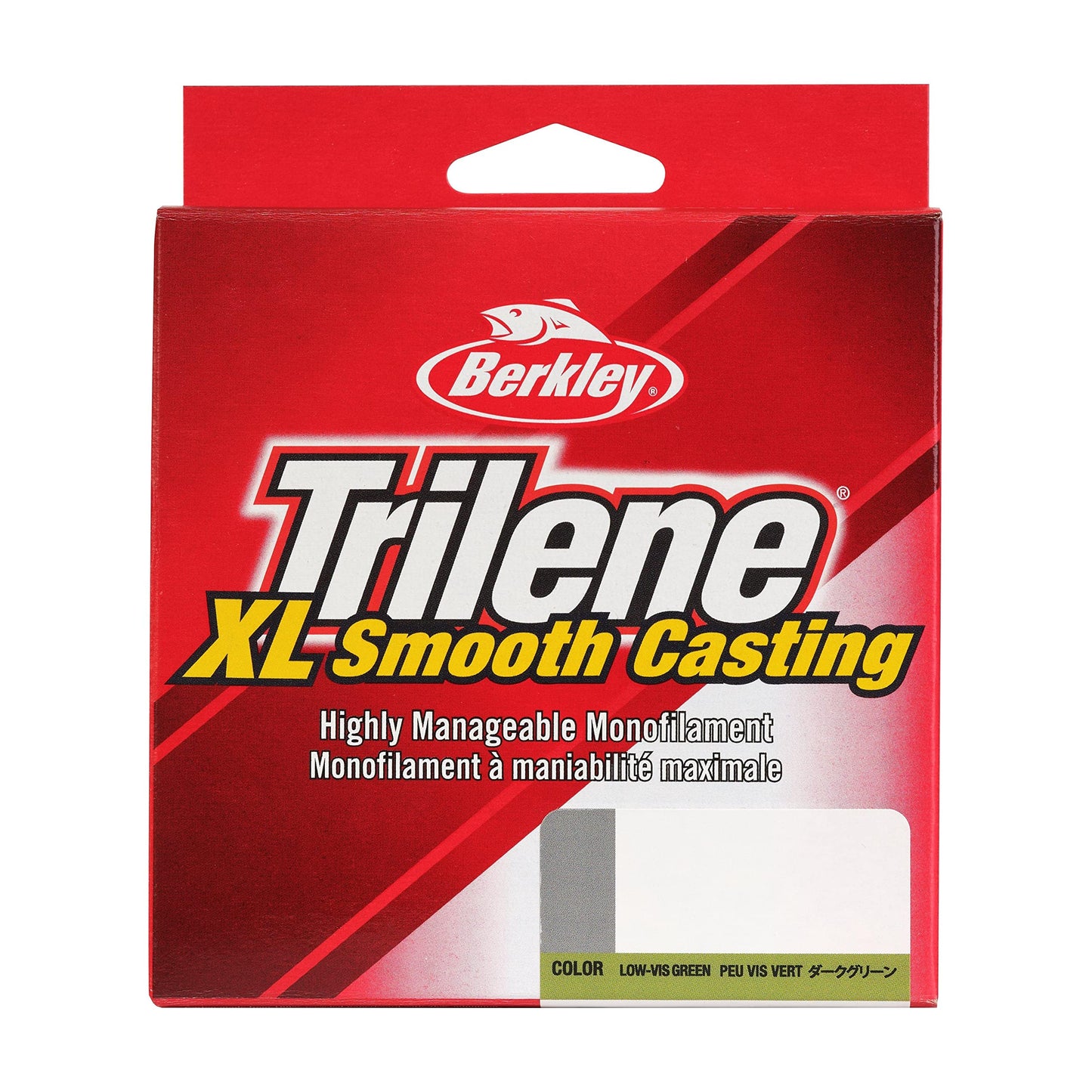 Berkley Trilene® XL®, Low-Vis Green, 20lb | 9kg, 270yd | 246m Monofilament Fishing Line, Suitable for Freshwater Environments