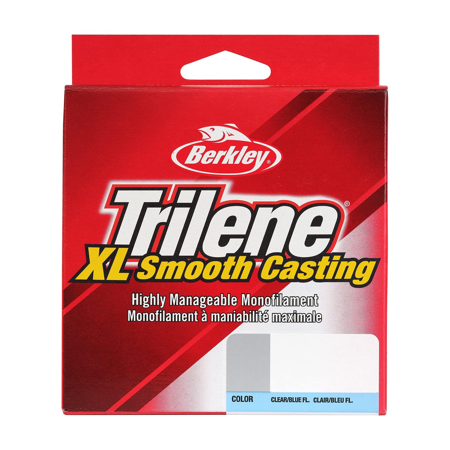 Berkley Trilene® XL®, Fluorescent Clear/Blue, 20lb | 9kg, 270yd | 246m Monofilament Fishing Line, Suitable for Freshwater Environments