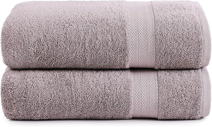 LANE LINEN Oversized Bath Towels Set of 2