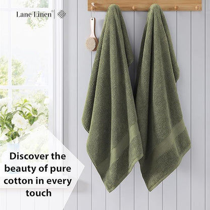 LANE LINEN 4 PCs Bath Towels Set