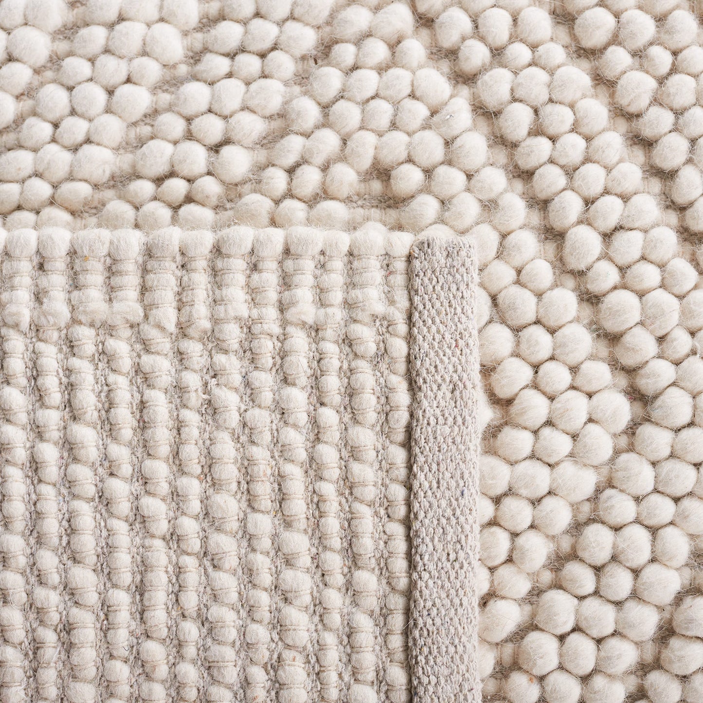SAFAVIEH Natura Collection Accent Rug - 3' x 5', Ivory, Handmade Moroccan Boho Trellis Wool, Ideal for High Traffic Areas in Entryway, Living Room, Bedroom (NAT224A)