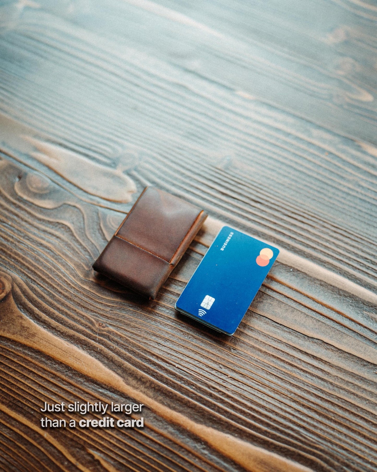 Eagle Glow Minimalist Handmade Leather Wallet – 7 Card Slots & Cash Pocket | Slim & Functional Design for Everyday Use (Chocolate)