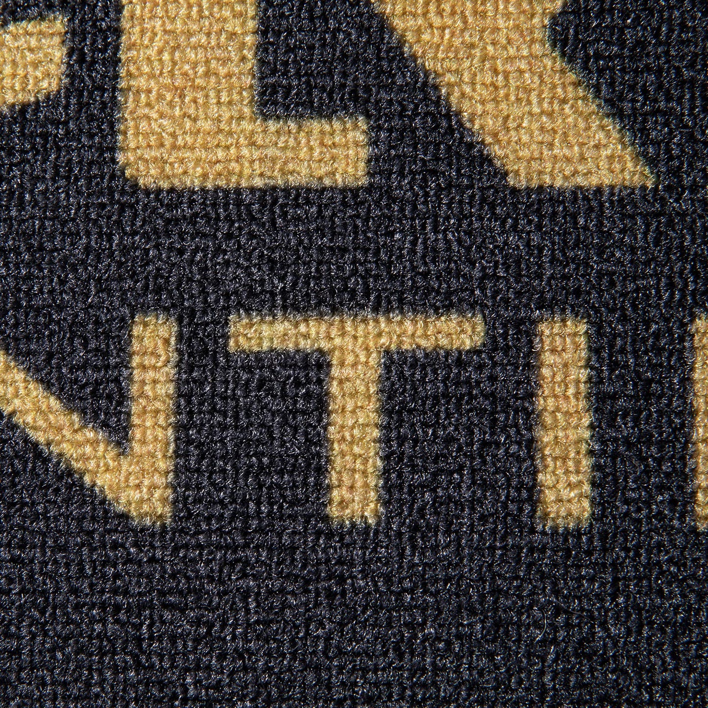 MAOVOT Custom Rugs with Logo Personalized Door Mat Welcome Entryway Rug with Non-Slip Rubber Backing Indoor Outdoor Doormat 2' x 4'