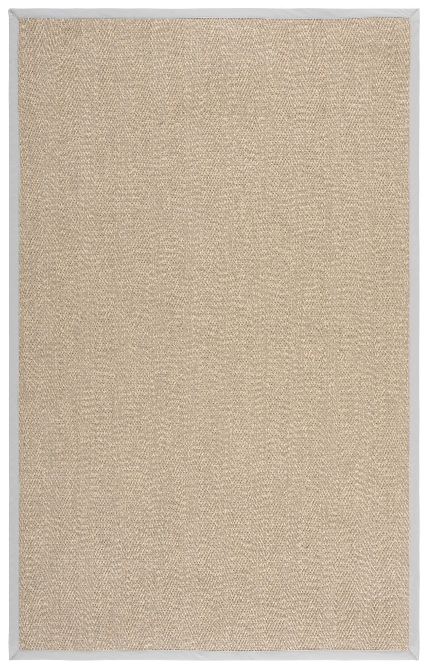SAFAVIEH Washable Rug Outdoor Napa Faux Sisal Collection - 4' x 6', Natural & Ivory, Non-Shedding & Easy to Clean, Ideal for Patio, Backyard, Mudroom (NFS101A)
