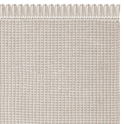 SAFAVIEH Area Rug 8x10 - Montauk Collection - Large - Ivory & Grey, Handmade Flat Weave Cotton, Boho Farmhouse Design, Ideal for Living Room, Bedroom, Office, Dining Space (MTK340A)