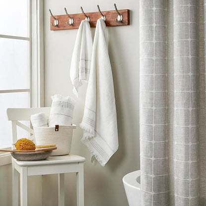 SKL Home Casual Fringe Bath Towel Set