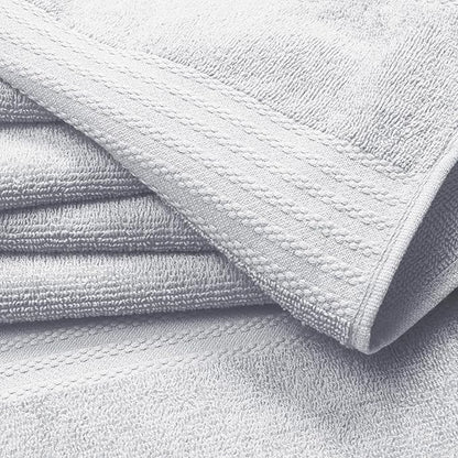 GLAMBURG Premium Cotton 4 Pack Bath Towel Set