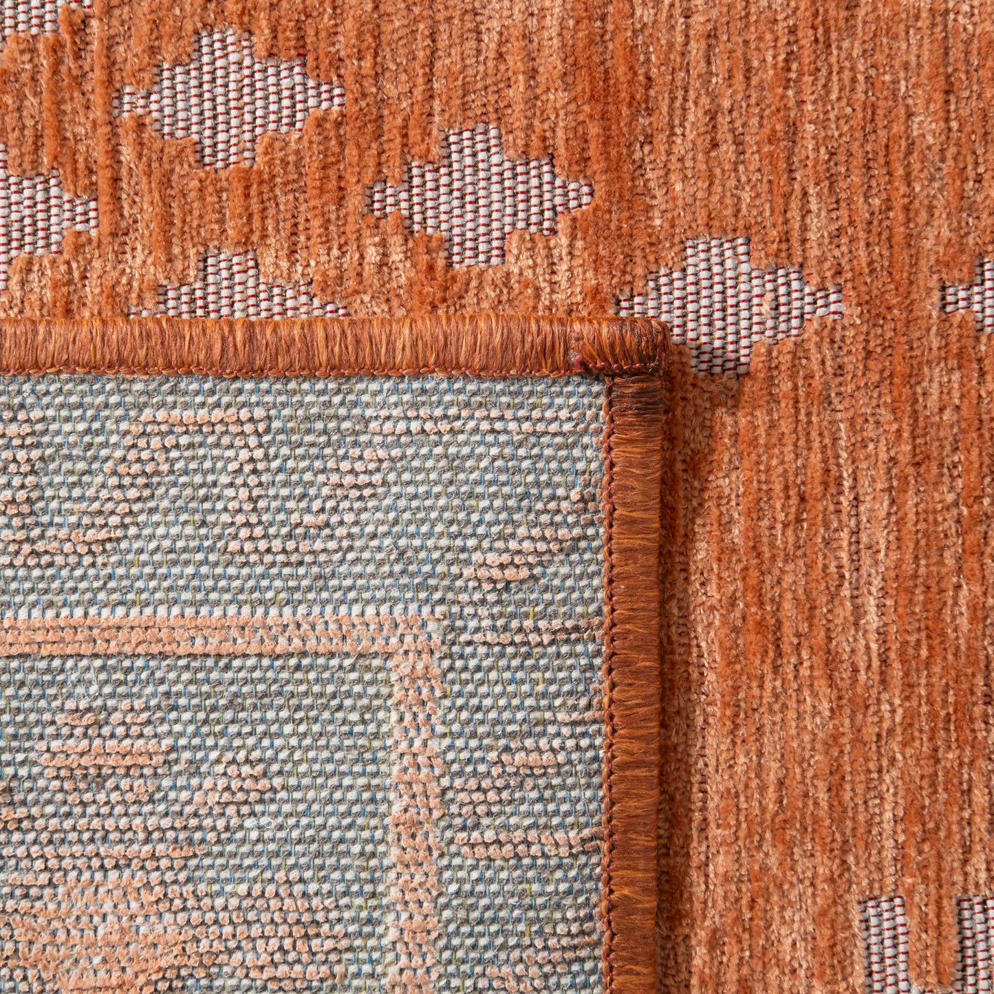 Revival Rugs Garland 5'x8' Washable Area Rug for Living Room Bedroom Dining Room - Oeko-TEX Certified, Peach
