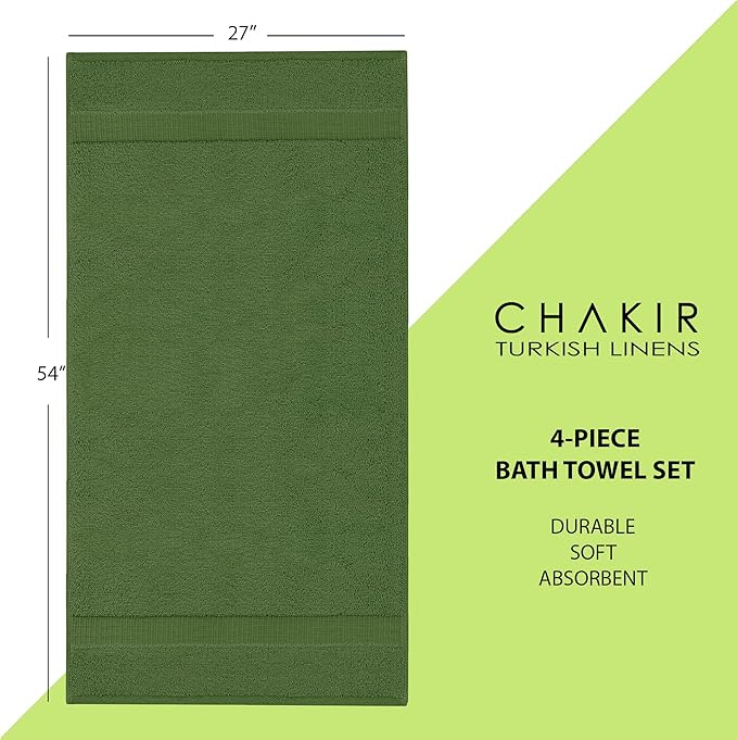 Chakir Turkish Linens | Hotel & Spa Quality 100% Cotton Premium Turkish Towels