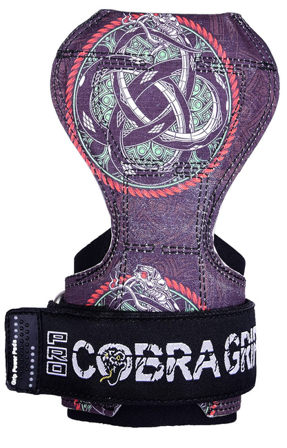 Cobra Grips PRO Weight Lifting Gloves Heavy Duty Straps Alternative Power Lifting Hooks for Deadlifts Adjustable Neoprene Padded Wrist Support Bodybuilding