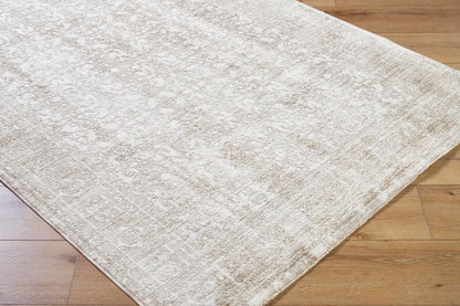 Livabliss x Vivir Beth Vintage Medallion Area Rug, 2'7" x 3'11", Cream/Sage, (3' x 4')