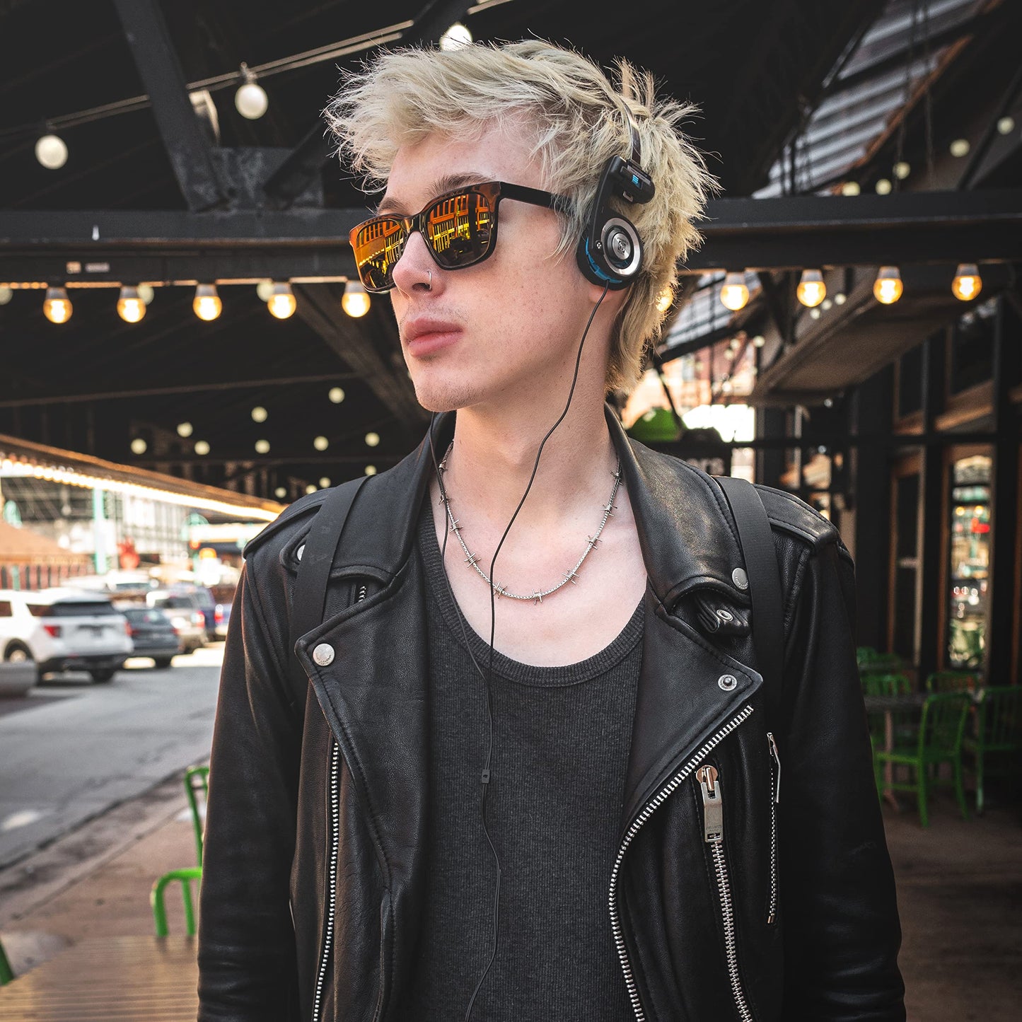 Koss Porta Pro Classic On-Ear Headphones, Retro Style, 3.5mm Wired Plug, Durable, Black/Silver