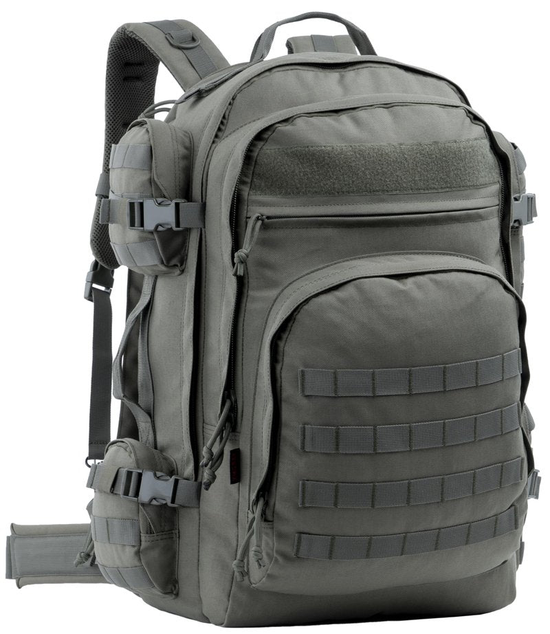 XMILPAX Large Tactical Backpack Bag with Stowable Shoulder Straps for Hiking, Camping, Traveling, Bug-Out 58L
